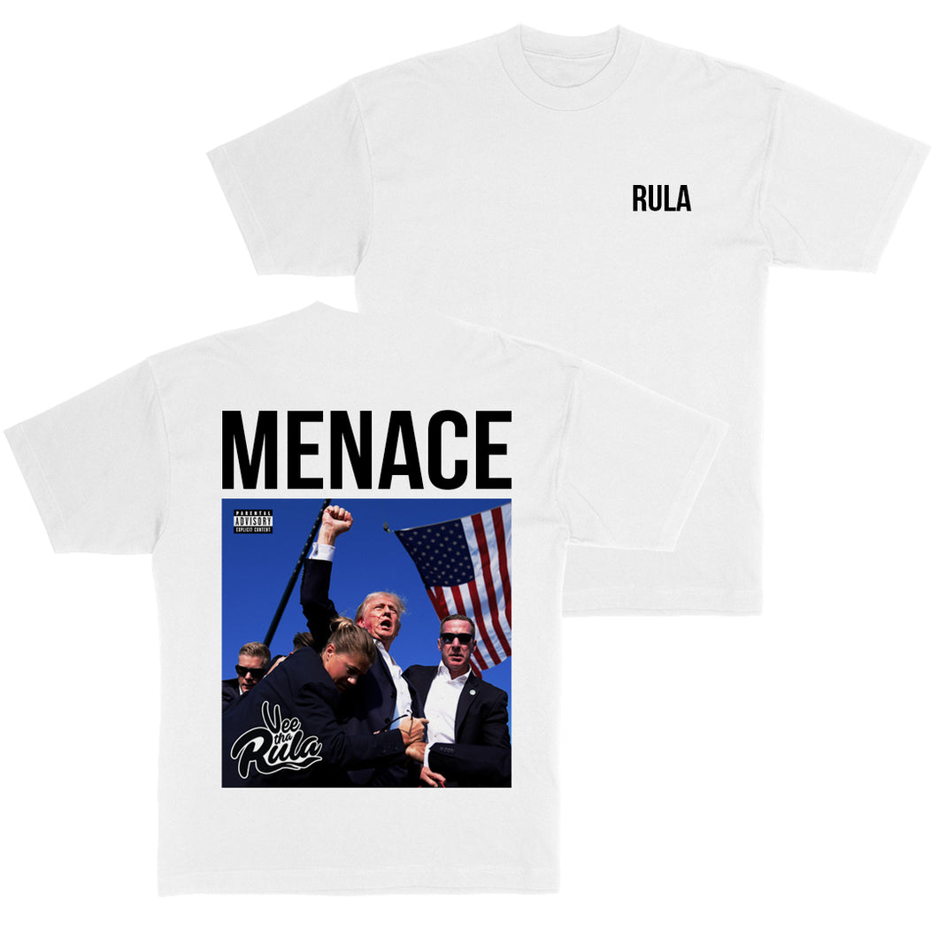 MENACE TEE (WHITE)